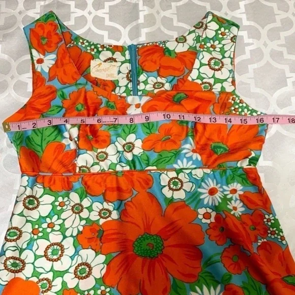 Concept 70’s‎ Vintage Floral Maxi Dress - Picture 16 of 16